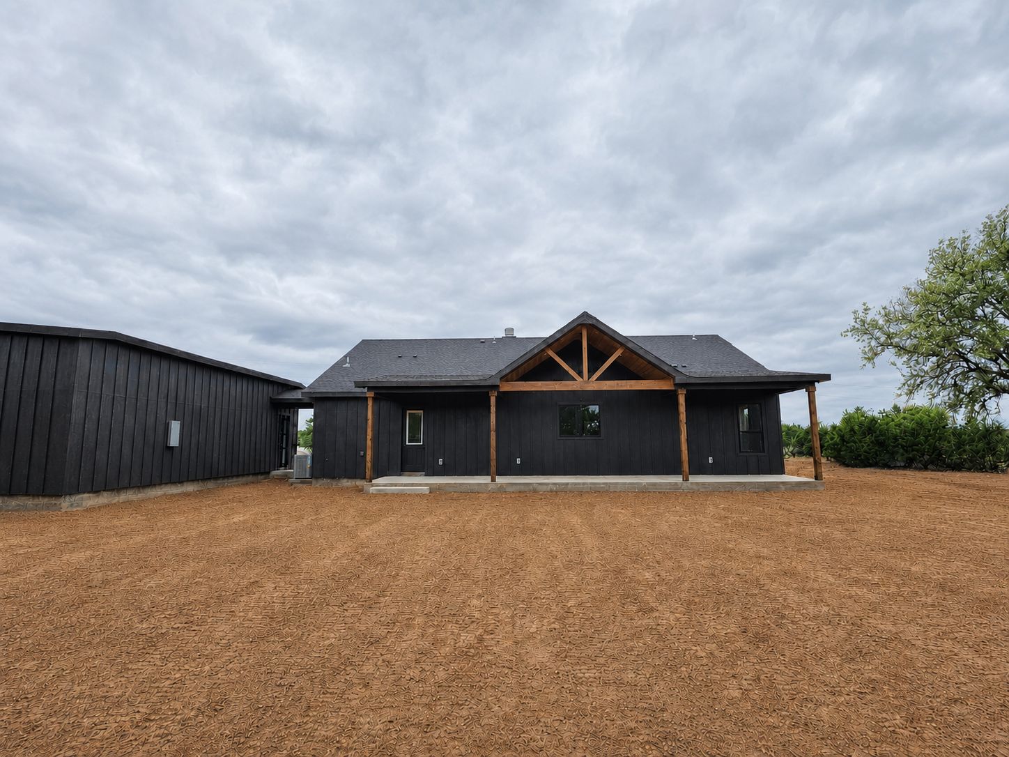 Covered Rear Porch