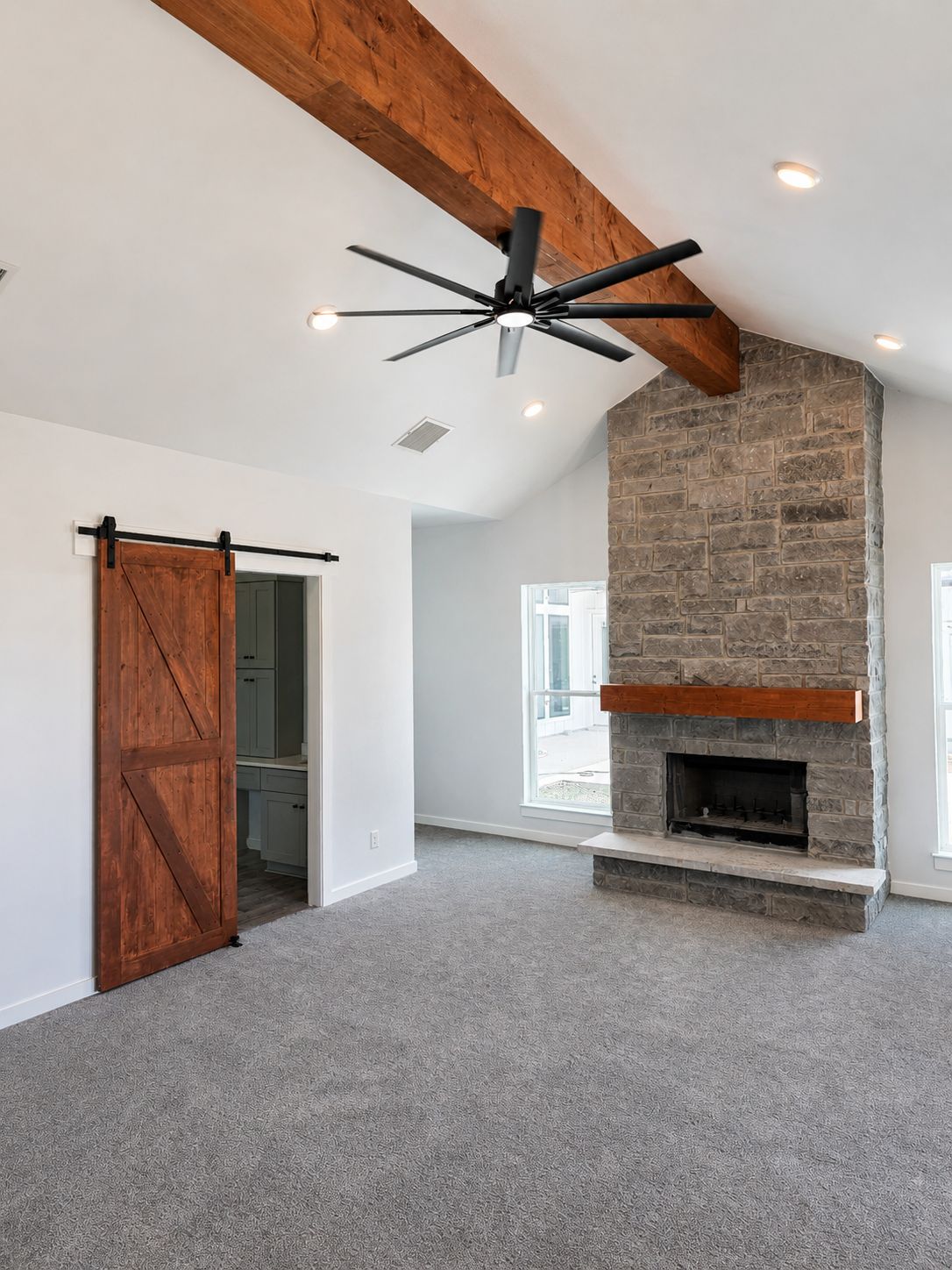 Great Room & Fireplace